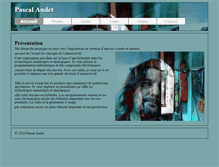 Tablet Screenshot of pascalaudet.com